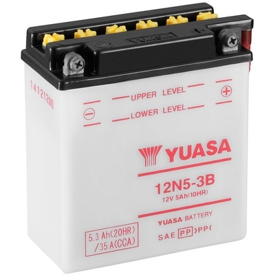 YUASA startovací baterie KAWASAKI AR 125 82-89, SUZUKI DR 650 90-91, GT 250, 125 73-79, RG 250 FC (GAMMA), C (GAMMA) 86-88, SP 600 85, T20 20 SUPERSIX 68, YAMAHA SRX 600 86-90, XT 550 82-83 (B0068O7CQW, 12N5-3B, 0092M40180, 505012003, M4018, 12N5-3B, 12N5
