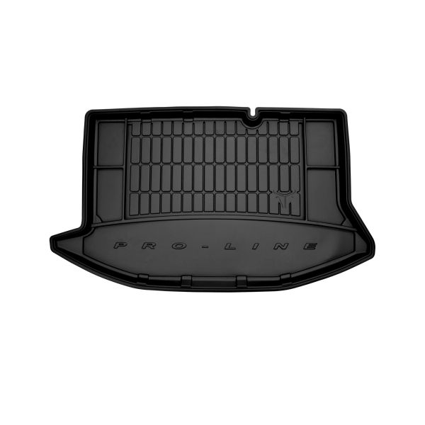 Set Covorase Auto Si Tavita Portbagaj FORD FIESTA VI (CB1, CCN) din 2008-2018, Cauciuc, Protectie Porbagaj, 4x Stickere auto cu FORD