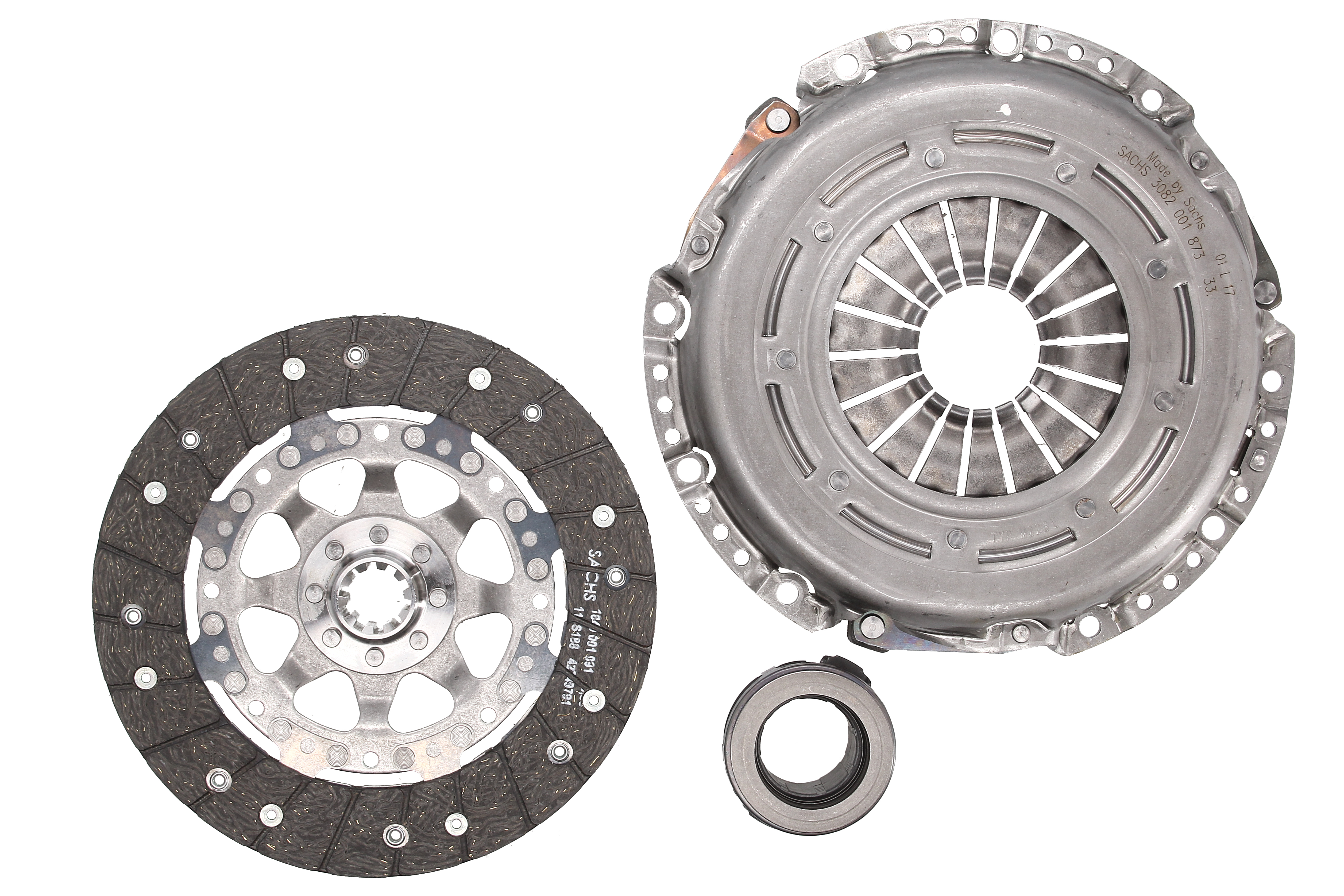 Комплект зчеплення BMW : 3 (E46)ИНФОРМАЦИЯ 318 I (105 КВТ ; 09/2001 - 02/2005)318 D SACHS (3000 970 094) SACHS фото 3