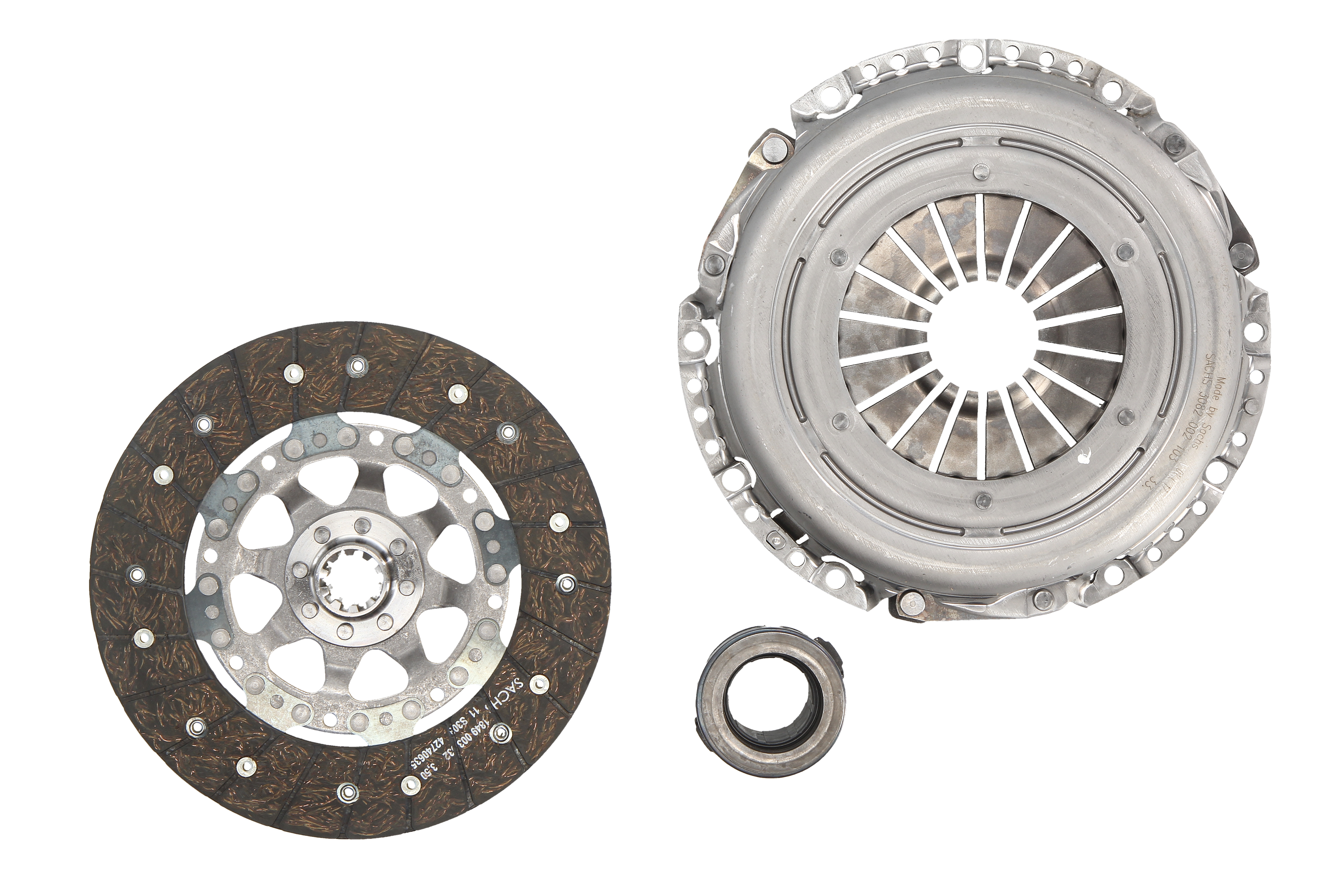 Комплект зчеплення BMW: 3 (E46), 3 COUPE (E46), 3 TOURING (E46) SACHS (3000 970 095) SACHS фото 3