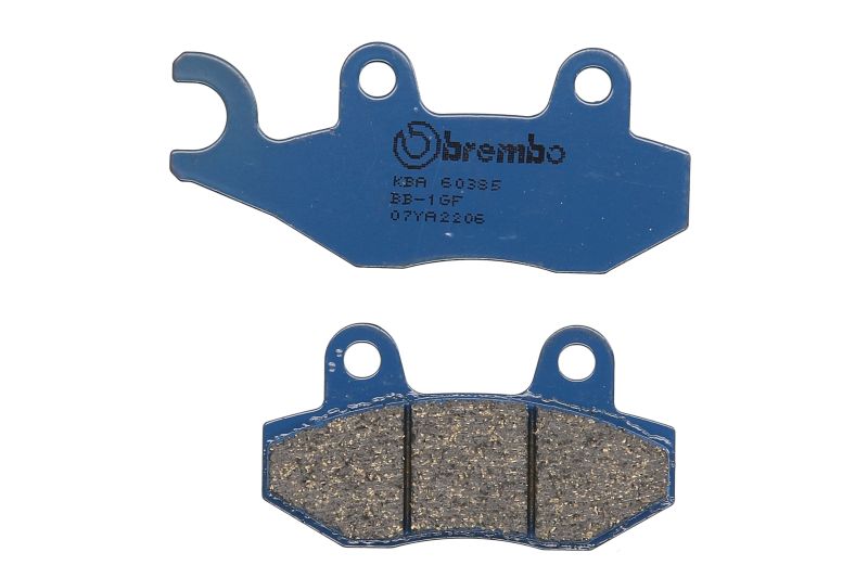 Levně BREMBO sada brzdových destiček, kotoučová brzda KAWASAKI EX 250 (NINJA), R (NINJA) 08-12, NINJA 250 R 08-10, TRIUMPH TIGER 1050 SE, SE (ABS), (ABS)