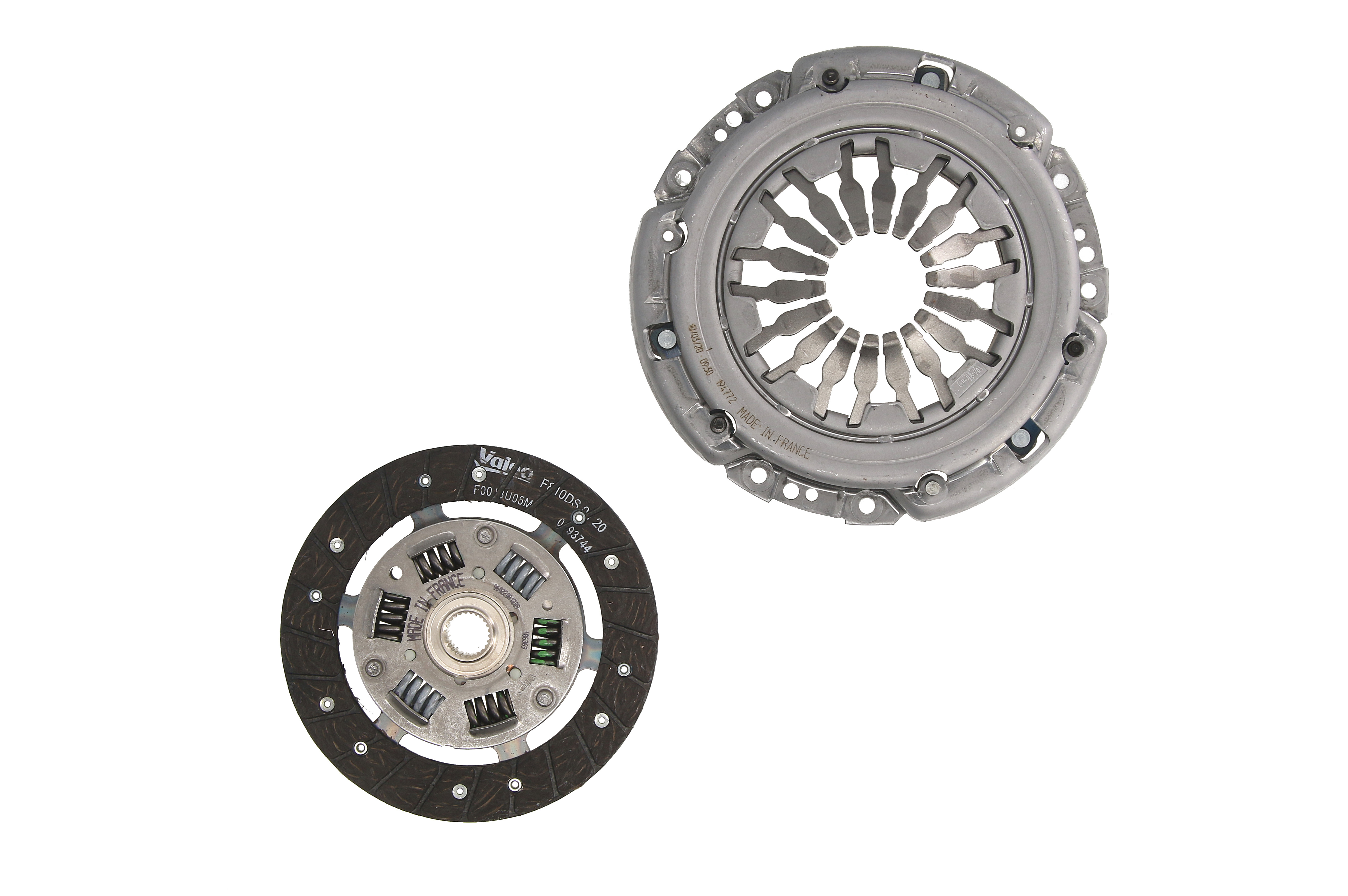 Комплект сцепления CLUTCH SET (DISC+PRESSURE PLATE) RENAULT MODUS 1.2 PETROL/FUEL 9/ VALEO (826554) Valeo фото 3