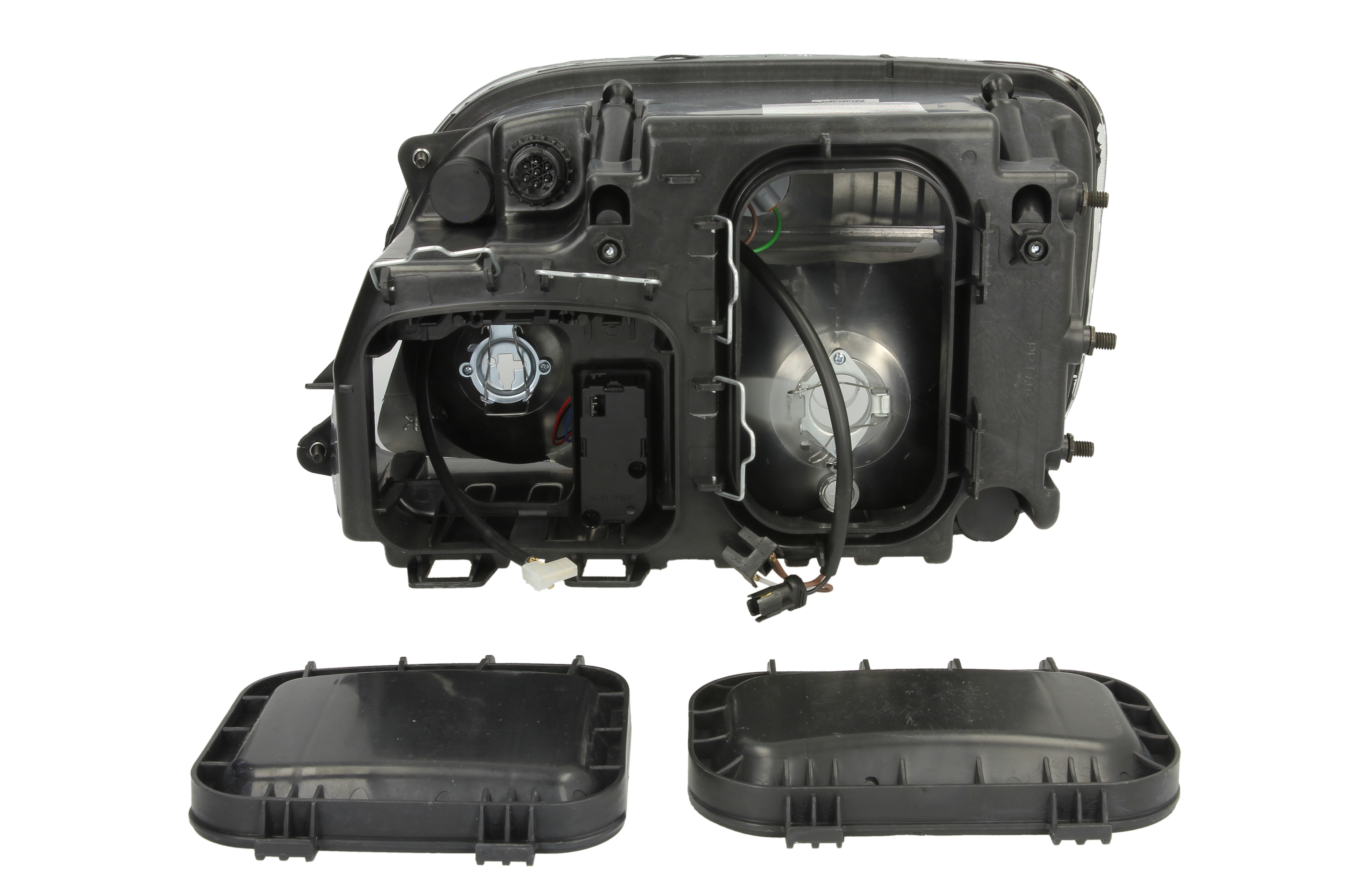 Фара прав (H1/H7/PY21W/W5W, електричн, з мотором, колір відбивача: хром) MERCEDES ACTROS MP2 / MP3 фото 2