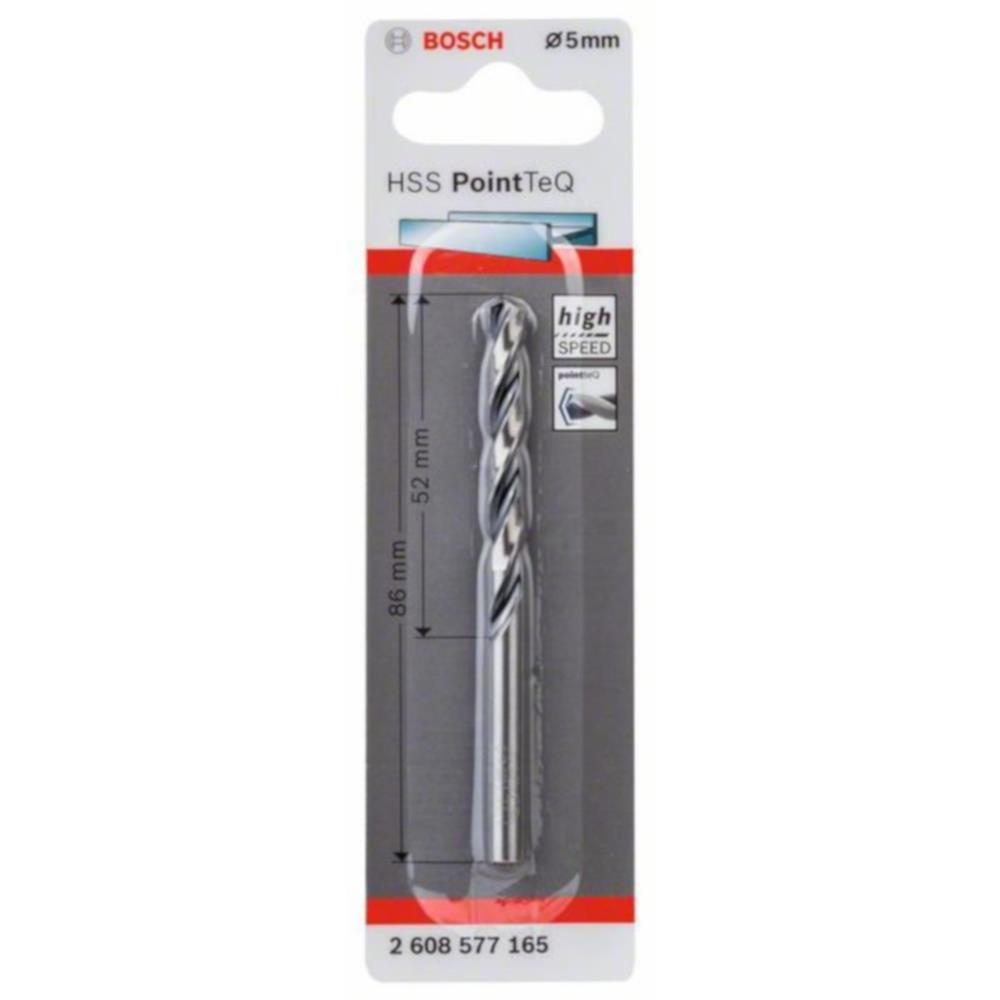 Свердло HSS PointTeQ Ø5 мм Bosch фото 6