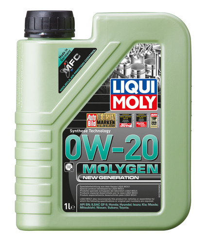 Олива моторна Molygen New Generation 0W-20 1л LIQUI MOLY (21356) Liqui Moly фото 4