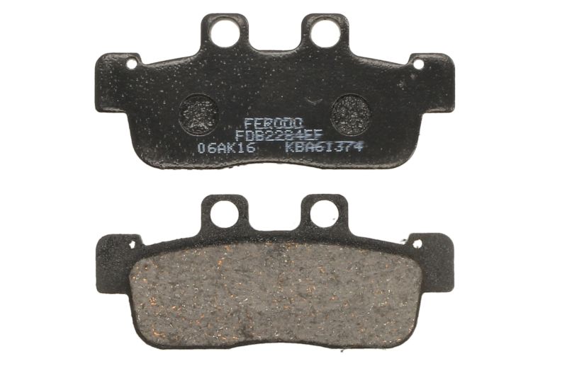 Levně FERODO sada brzdových destiček, kotoučová brzda YAMAHA NXC 125 (CYGNUS X) 07-10, YW 125 10-13