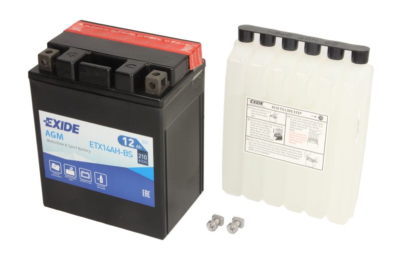 EXIDE startovací baterie ARCTIC CAT ARCTIC 650 4X4, 5004X4 (AUTOM.), 4004X4 (VP), 4002X4, 4004X4, 6504X4 (AUTOM.LE), 4004X4 (AUTOM.LE), 5004X4 (AUTOM.TRV), 5004X4, 5004X4 (AUTOM.TBX), 4004X4I (AUTOM.), 4004X4 (AUTOM.), 650 (H1), 5004X4 (AUTOM.LE), 500I 4X