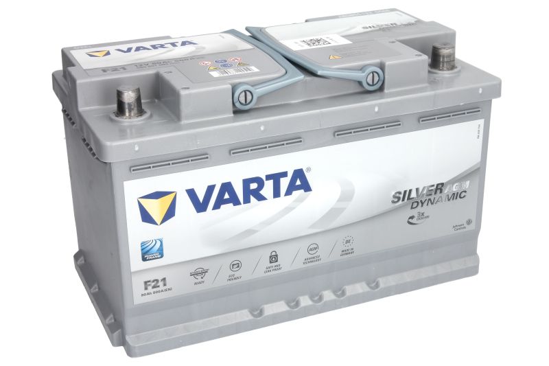 Battery 80Ah/12V/315x175x190 <br />Start - Auto - AGM