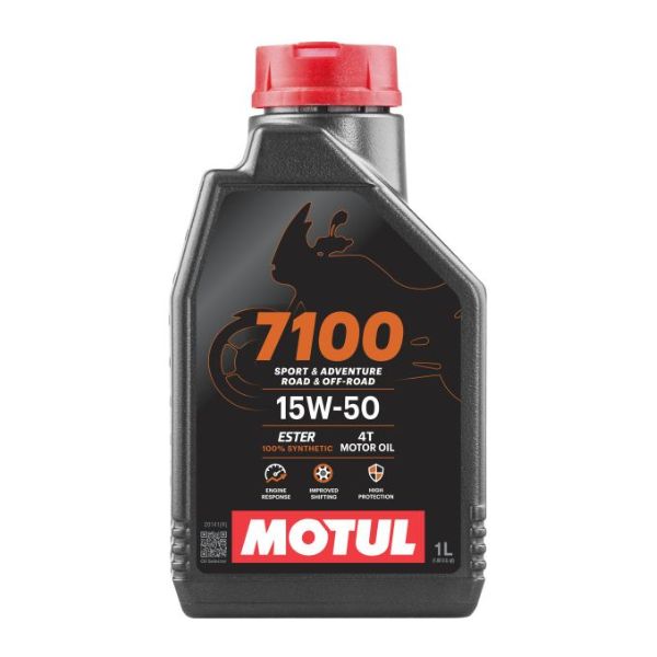 Олива моторна 7100 4T 15W-50 1л 7100 15W50 4T 12X1L MOTUL (104298) Motul фото 3