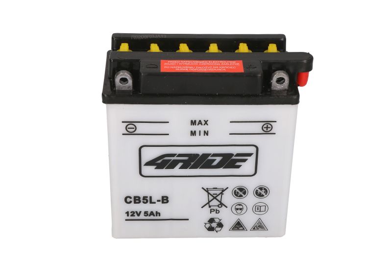 4 RIDE startovací baterie BENELLI K2 50 AC (NAMUR), LC, AC, LC (NAMUR) 98-01, HONDA C 90 81-00, MBX 125 F 84-86, NH 80MS (LEAD), 125 (LEAD) 83-86, NS 125 R, F 85-92, KAWASAKI AR 125 82-94, KYMCO NEXXON 50 07-10, MZ/MUZ ETZ 125 (SPORTSTAR), 301FUN, 251FUN