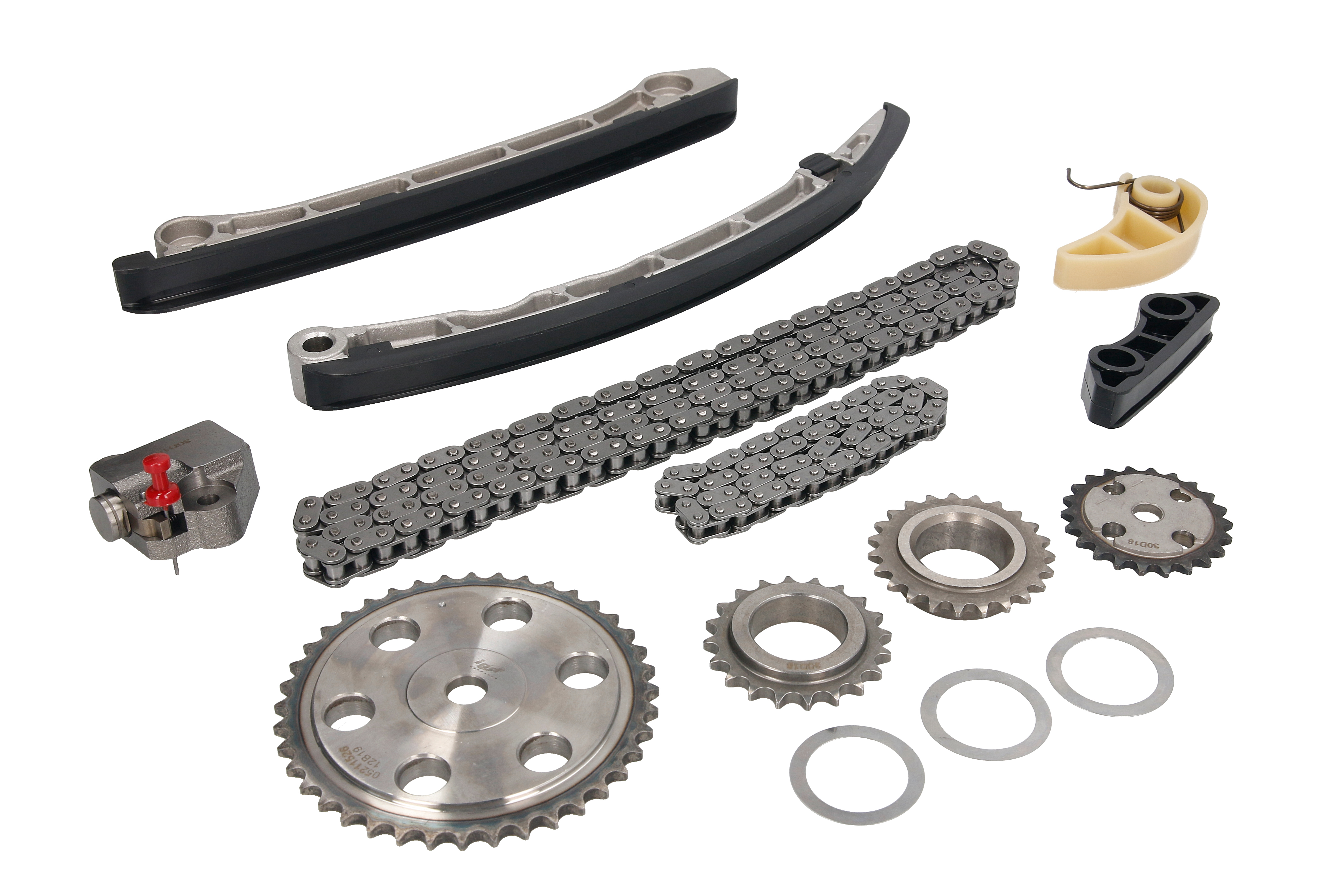 Комплект ГРМ (ланцюг + шестерня) VOLVO C30, S40 II, V50, V70 III, FORD C-MAX, FOCUS II, GALAXY II, MAVERICK, MONDEO IV, S-MAX, MAZDA 3, 5, 6, CX-7 1.8-2.3 03.04-
