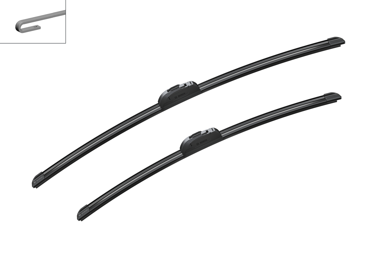 Set stergatoare auto FORD TRANSIT Platform/Chassis (FM_ _, FN_ _) din 2000-2006, Bosch Aerotwin Retrofit, din cauciuc siliconat rezistent