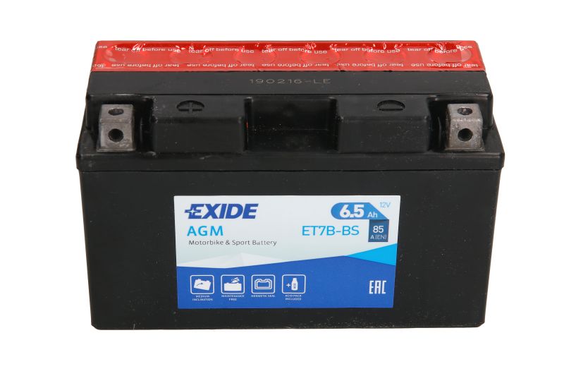 EXIDE startovací baterie BETA ALP 350 (4.0) 04-09, M4 350 04-09, CAN-AM DS 450 08-15, DUCATI PANIGALE 1199S, 1103 V4S CORSE, 1103 V4S, 1199, 1199R, 899, 1299, 959, 1199 (TRICO.), 1199S (TRICO.), 1199S ABS 12-21, KAWASAKI KLX 400 R 03-04, KYMCO QUANNON 125