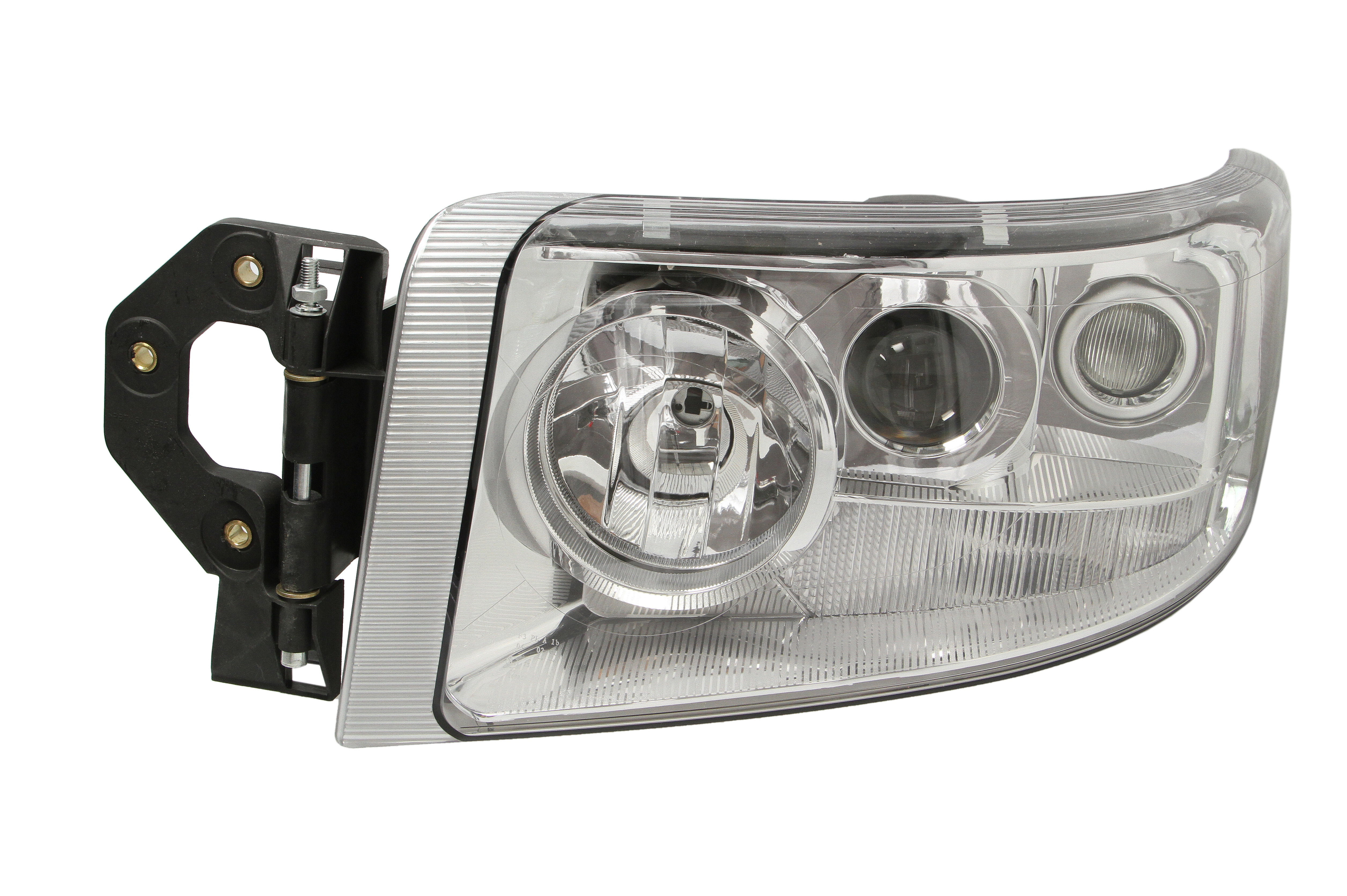 Фара лів (H1/H3/H7/PY21W/W5W, ручн, без мотора, з противотуманной фарою, колір відбивача: хром, колір повороту: прозор) RVI PREMIUM 2 10.05- фото 3