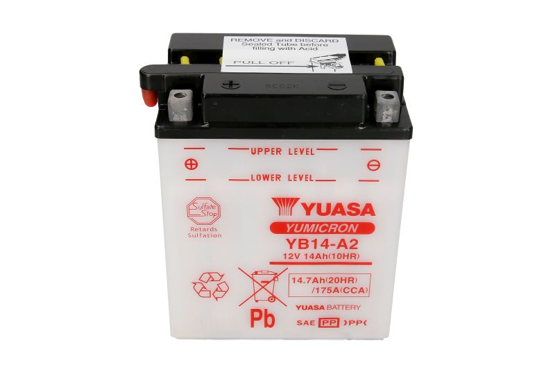 YUASA startovací baterie ARCTIC CAT ALTERRA 400 16-17, ARCTIC 400 FIS 4X4 W/AT, 4004X4, 7004X4 (AUTOM.EFI LE), 4004X4 (AUTOM.LE), 6504X4 (AUTOM.), 500 FIS 4X4 W/MT, 5004X4 (AUTOM.), 3004X4, 4004X4 W/AT, 4004X4 (AUTOM.), 700 SUPER DUTY DIESEL, 4004X4 W/MT,