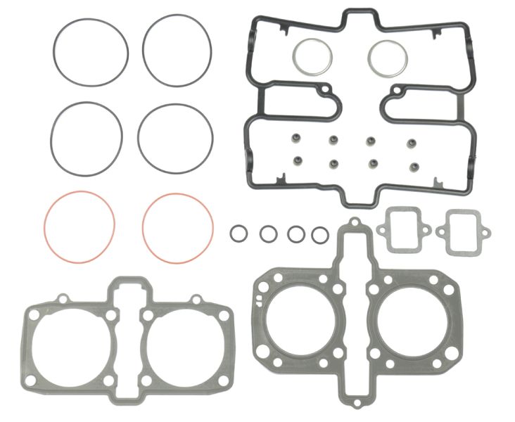 ATHENA sada těsnění motoru, horní KAWASAKI EN 450 (LTD), 500 (VULCAN) 85-98, EX 500 (NINJA) 87-95, GPZ 500 S, R 85-95, KLE 500 91-02, ZX 450 85-95