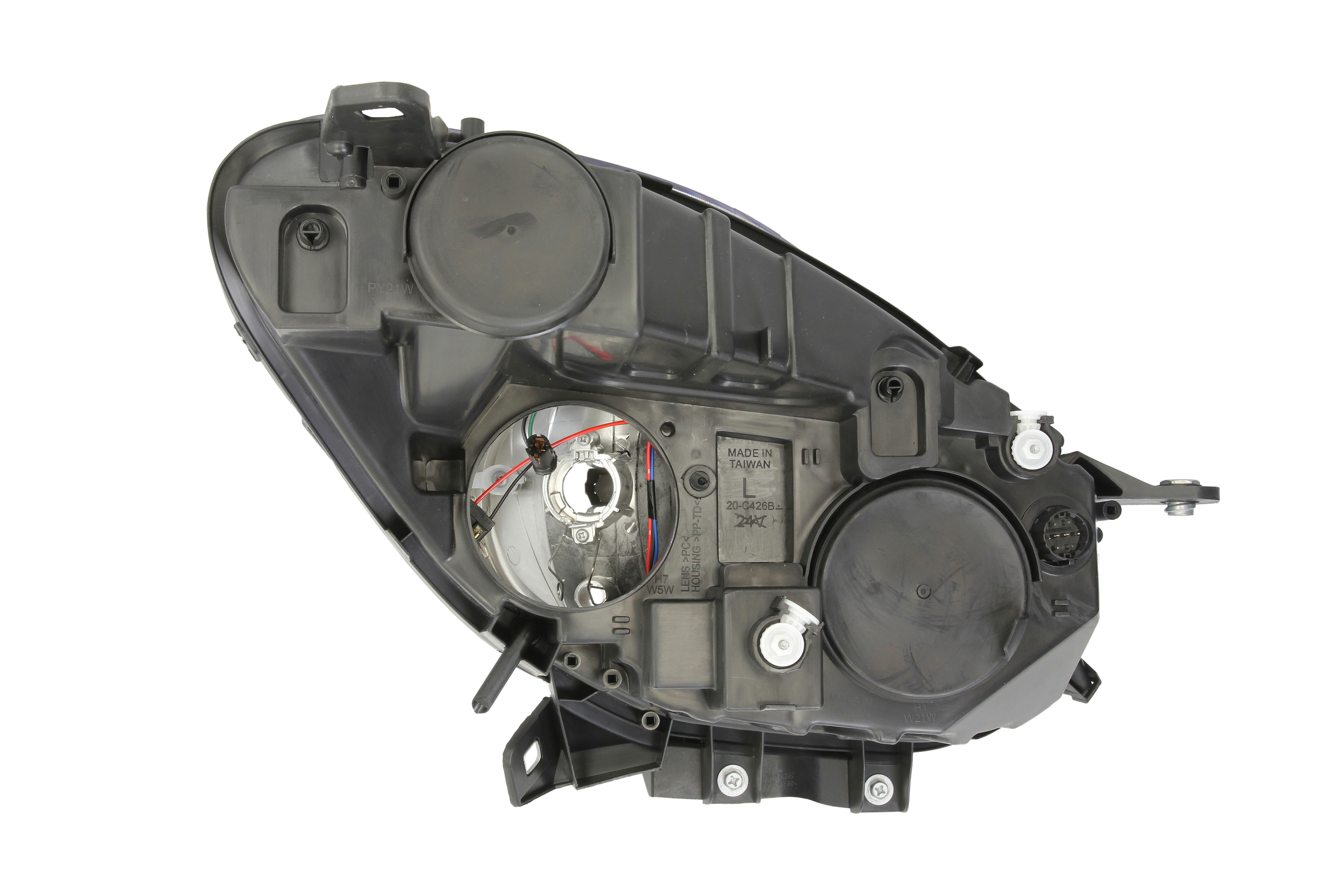Фара лів (H1/H7, електричн, з мотором, колір відбивача: хром) FIAT DOBLO II, OPEL COMBO D 02.10-06.18 фото 2