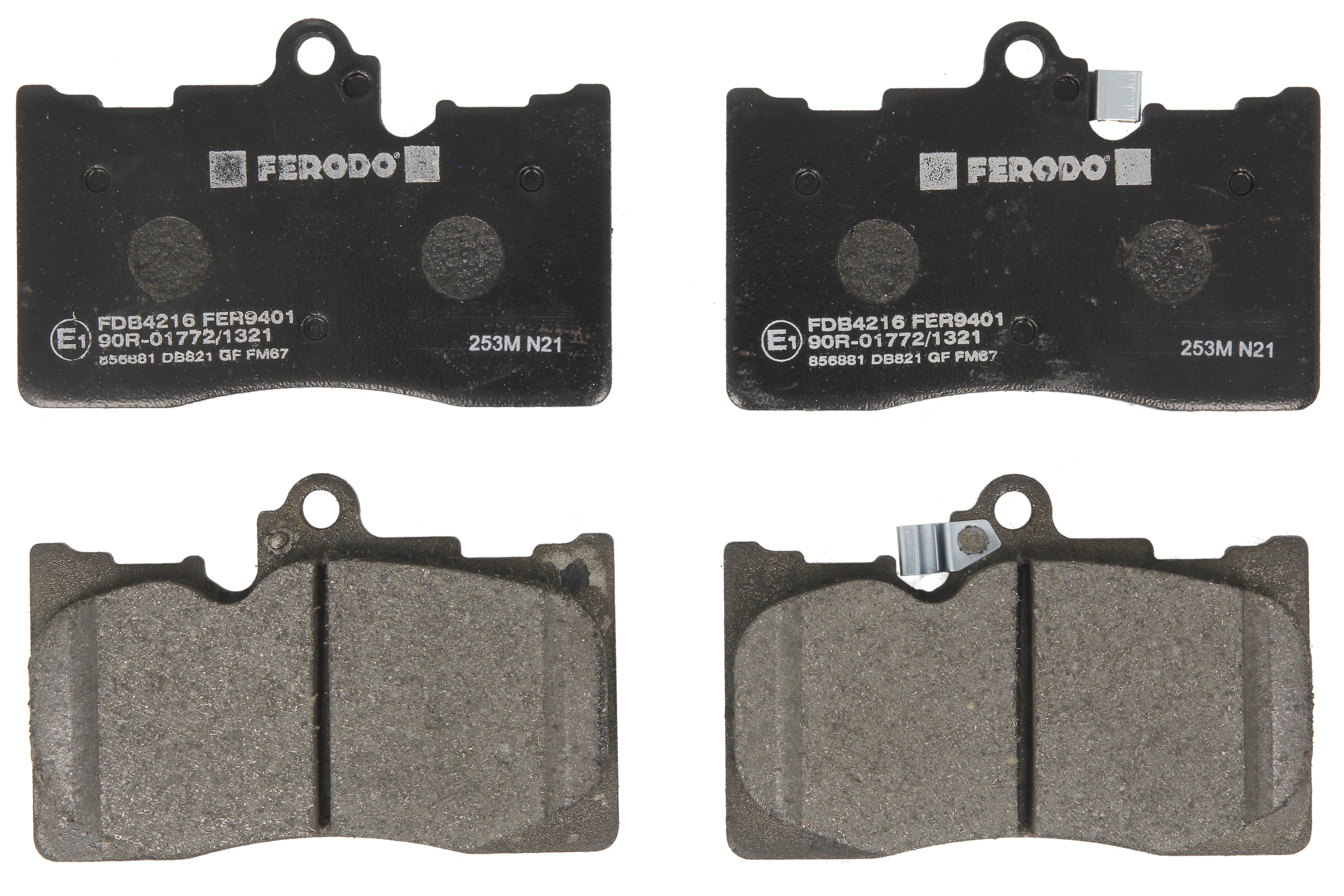 Колодки гальмівні дискові LEXUS GS (_S19_) 3.0 2005.01-2012.12 FERODO (FDB4216) Ferodo фото 3