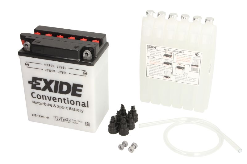 EXIDE startovací baterie APRILIA ATLANTIC 300, 200 (RAMA SPC), 200 (RAMA SPE), 200 (RAMA SPA), 125 03-12, LEONARDO 125, 125ST, 300, 150, 250 96-05,