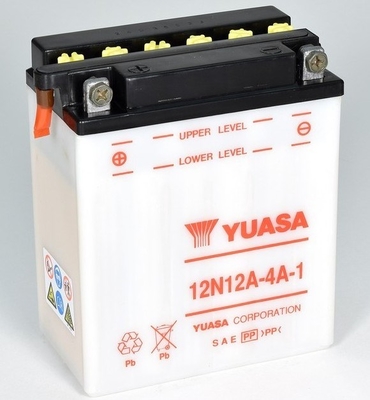 YUASA startovací baterie DUCATI SS 750, 900, 900MHR (M.HAILW.REPL.) 72-93, HARLEY DAVIDSON FLSTC 1340 (HERIT.SOFT.CL.), 1450 (HERIT.SOFT.CL.), 1690 (HERI.SOFT.CL), 1340 (SOFTAIL), 1586 (HERI.SOFT.CL) 89-16, FLSTCI 1450 (HERIT.SOFT.CL.) 01-06, FLSTF 1690 (