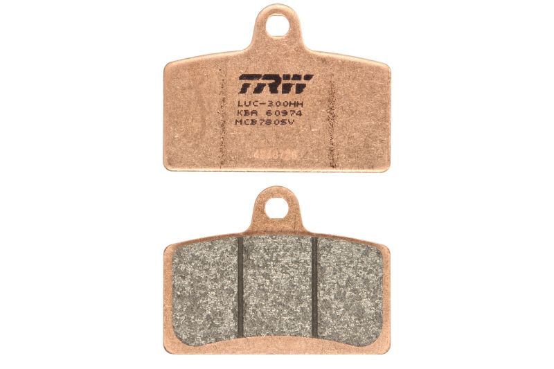 TRW MOTO sada brzdových destiček, kotoučová brzda DERBI GPR 125 (NUDA), (NUDE RADIAL CALIPER) 04-06 (B0053AQ7KE, 07GR72SA, MT07GR72SA)