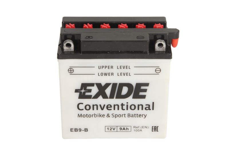 EXIDE startovací baterie APRILIA AF1 125 (SINTESI), (FUTURA), (SPORT PRO), (REPLICA) 88-93, CLASSIC 125 97-01, ETX 125 98-01, RS 125 (EXTREMA), (80 KM/H), (REPLICA), (TUONO) 92-09, RED 125 91-96, SR 50LC (STREET), 50LC DITECH (SPORT), 125 (MOTARD 4T), 50R