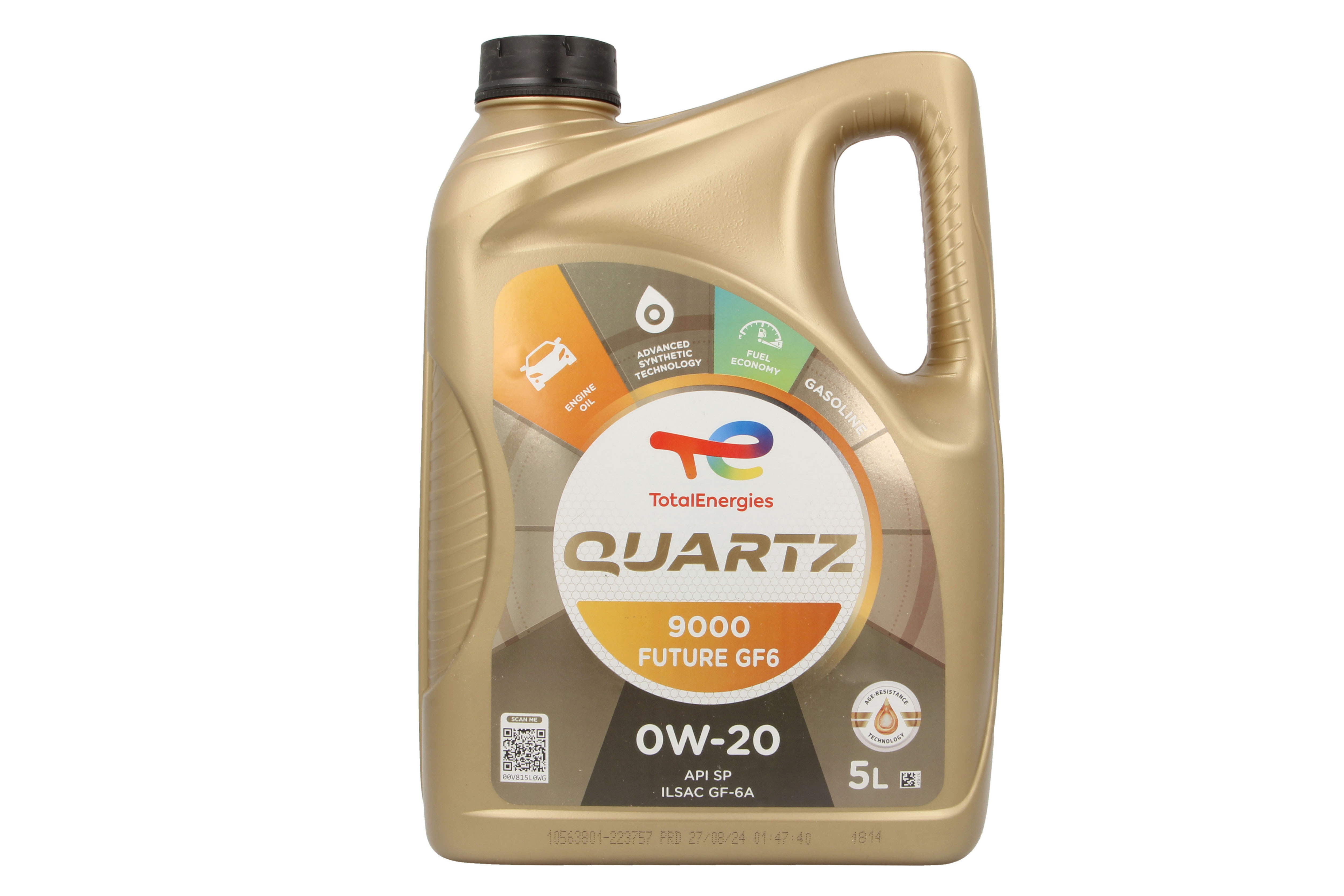 Моторна олива Quartz (1L) 0W20 ,API ILSAC GF-6A, SP