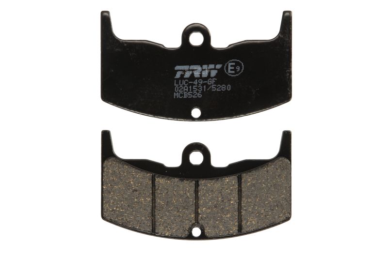 TRW MOTO sada brzdových destiček, kotoučová brzda HONDA CBX 550 F (SUPERSPORT) 82-84, MVX 250 F 88, VT 500E, 250FZ, 250F2 82-85, VTR 250 (INTERCEPTOR) 88 (B0053AQCIG, 07HO1406, 2P222SS, FDB310, FDB310P)