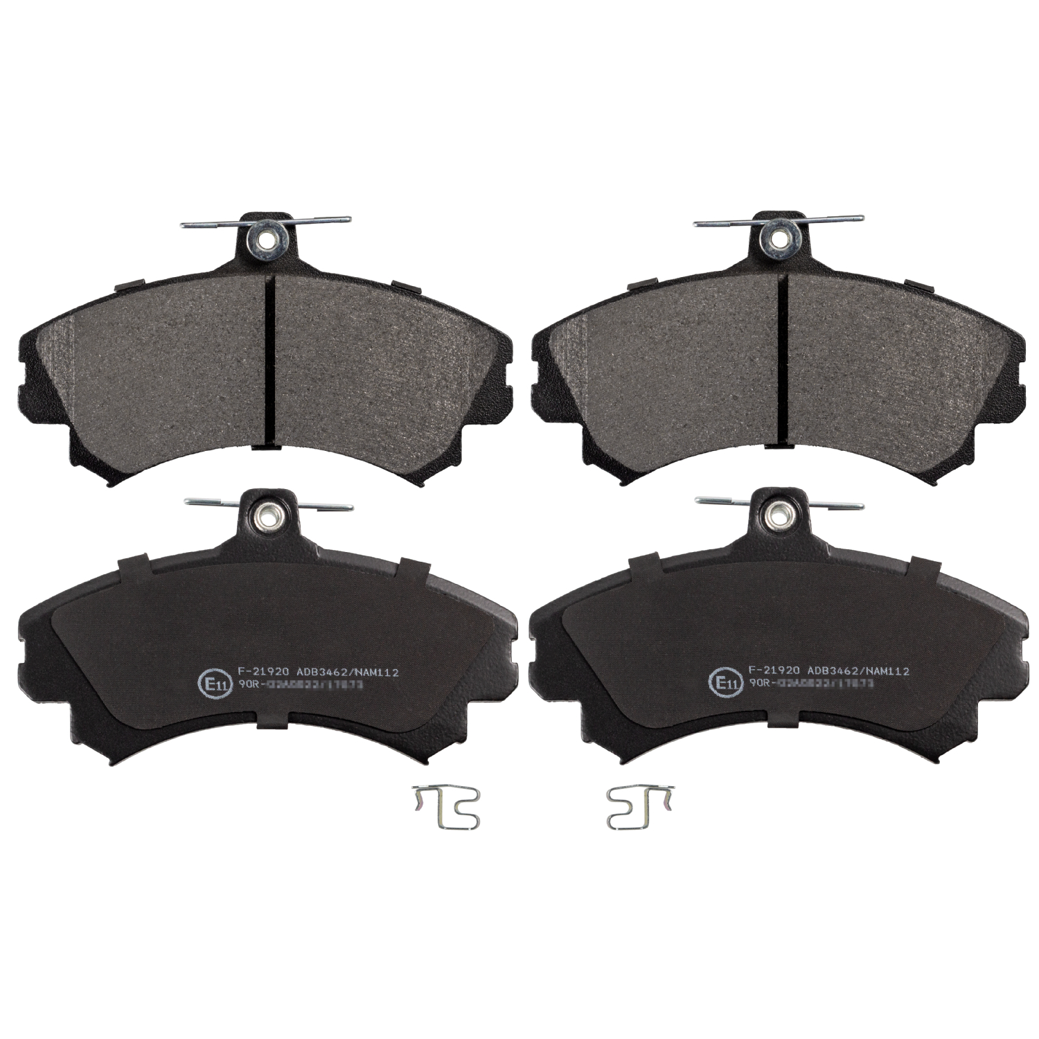 Комплект гальмівних колодок передн , VOLVO S40 I, V40, MITSUBISHI CARISMA, COLT, COLT CZC VI, COLT VI, SPACE STAR, SMART FORFOUR 1.1-2.0 05.95-06.12