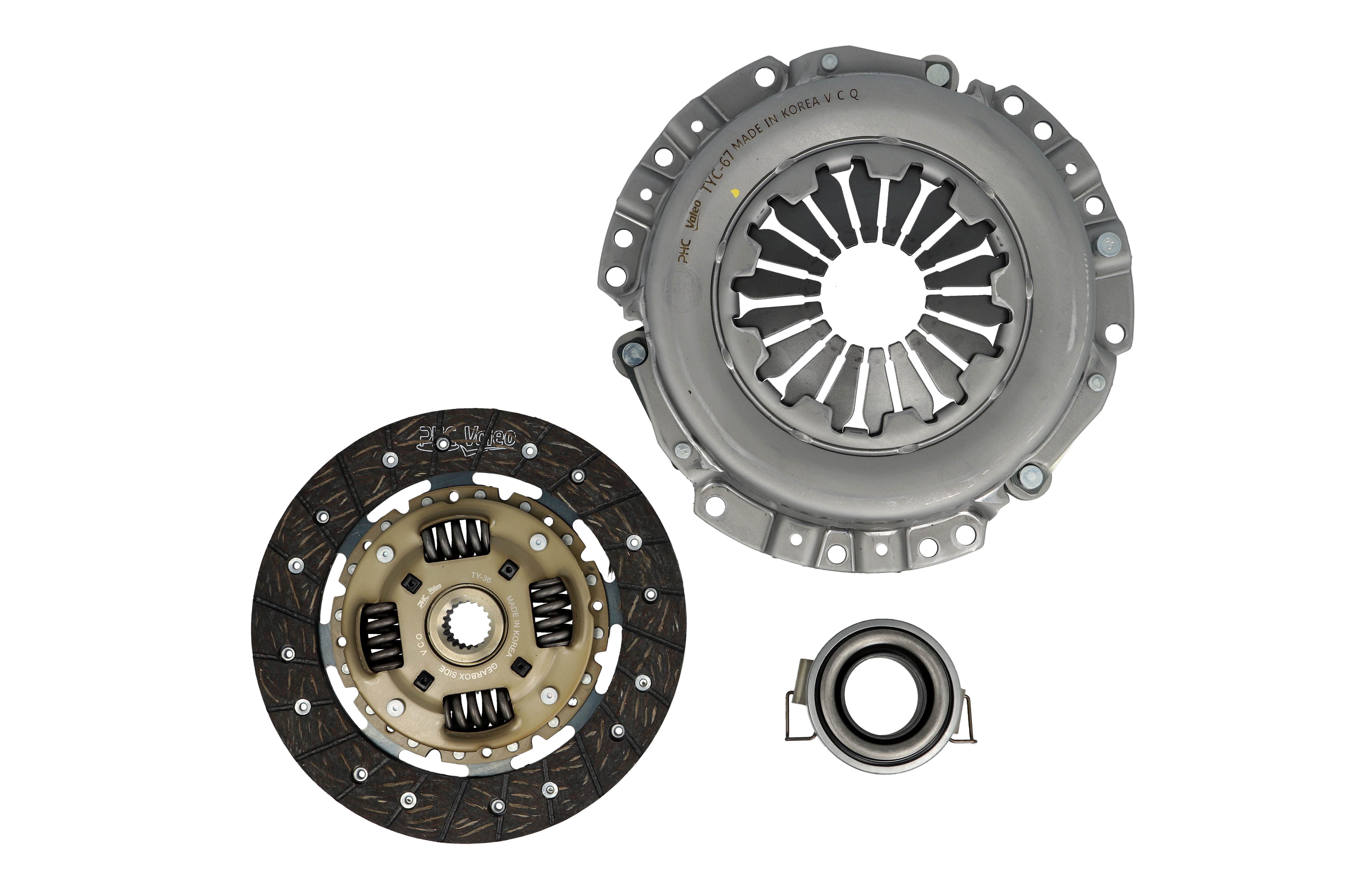Комплект зчеплення CLUTCH SET TOYOTA/TOYOTA GROUP TOYOTA YARIS (_P9_) | YARIS/VITZ VALEO (832297) Valeo фото 3