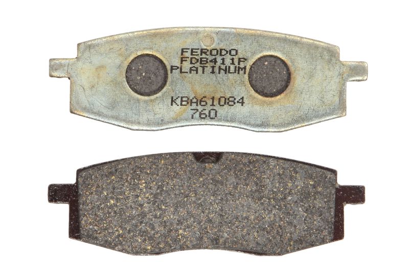Levně FERODO sada brzdových destiček, kotoučová brzda YAMAHA TT 600, 350 85-99, YZ 250, 125, 490 85-88 (FDB411)