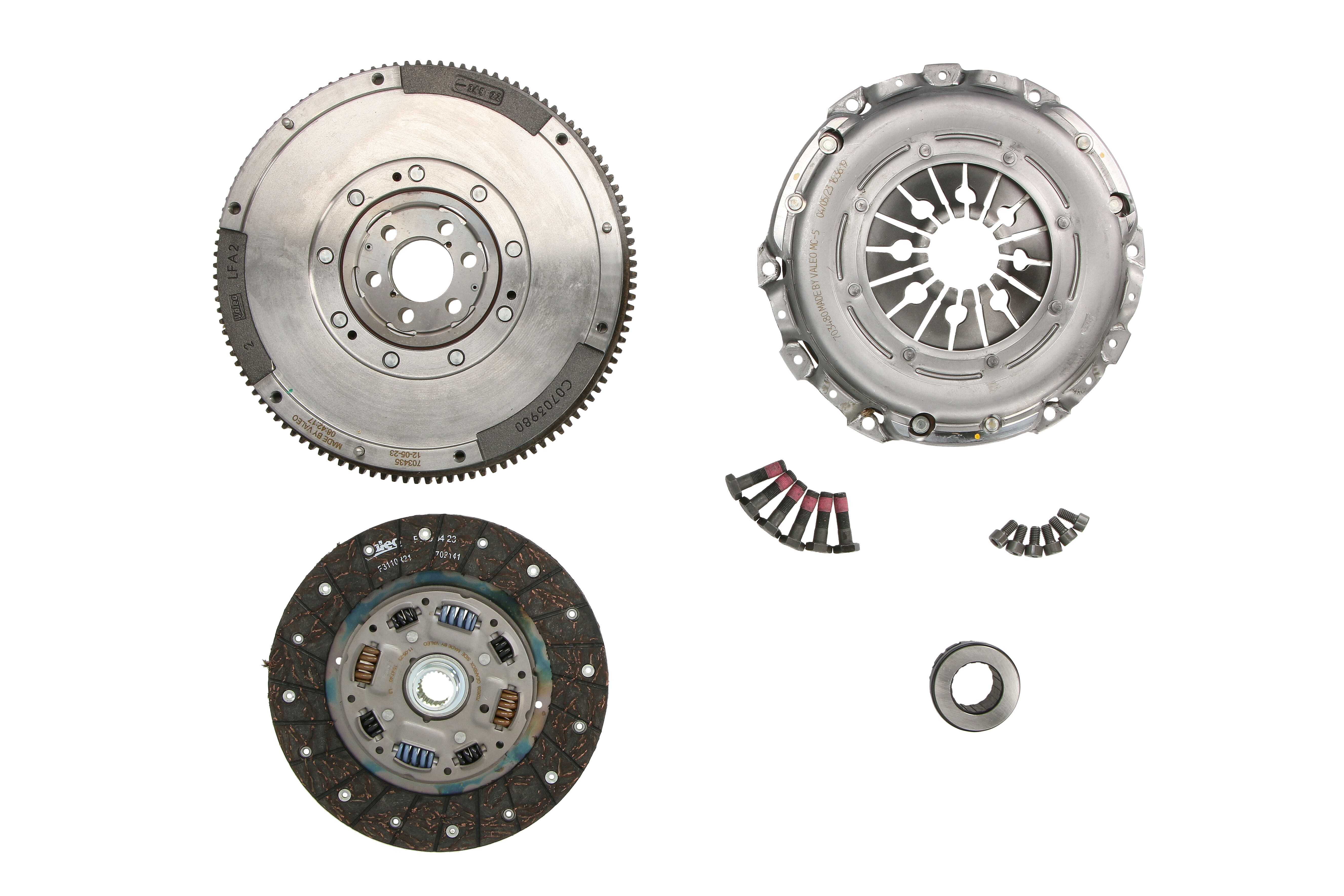 Модуль зчеплення (к-т. зчеплення + двомасовий маховик) HEC AUDI A6 VALEO (837060) Valeo фото 3