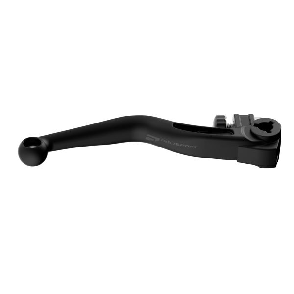 POLISPORT brake lever (APT unbreakable) HUSQVARNA TE/FE 22-24; GAS GAS EC/EC-F 21-26; MC/MC-F/EX/EX-F 25-26 black