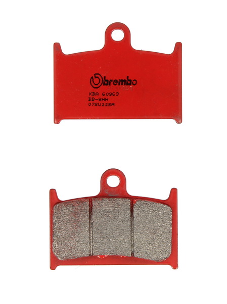 Levně BREMBO sada brzdových destiček, kotoučová brzda SUZUKI GSF 1200 (BANDIT), S (BANDIT) 95-00 (MT07SU22SA, 2P253ST, FDB557CP211, FDB557CP911, FDB557ST,