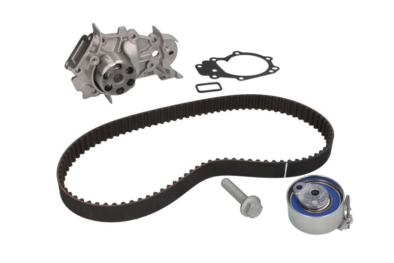 Set pompa apa si curea distributie RENAULT CLIO III Grandtour (KR0/1_) 1.2 16V Hi-Flex (KR1U) 79 CP din 2007 - 2012, Bosch, 4x Stickere auto cu RENAULT
