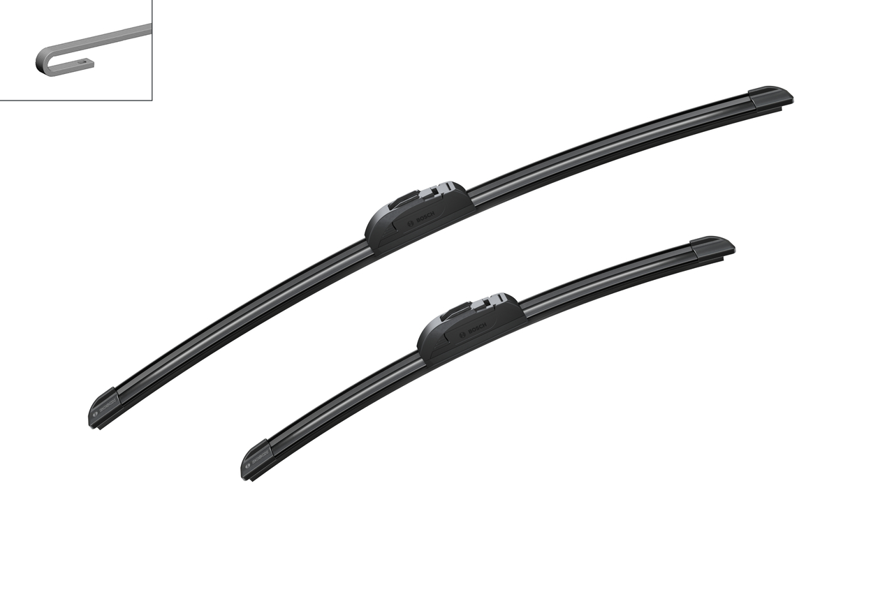 Set stergatoare auto FIAT SIENA (178_, 172_) / ALBEA din 2001-2010, Bosch Aerotwin Retrofit, din cauciuc siliconat rezistent