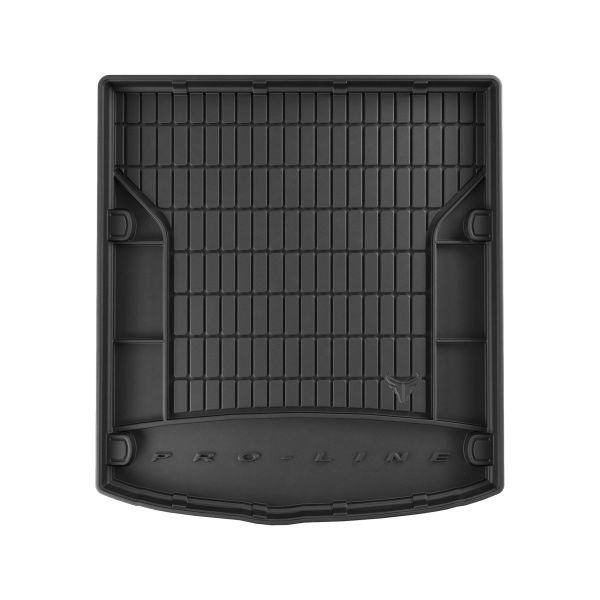 Set Covorase Auto Si Tavita Portbagaj AUDI A6 C7 (4G2, 4GC) din 2010-2018, Cauciuc, Protectie Porbagaj, 4x Stickere auto cu AUDI