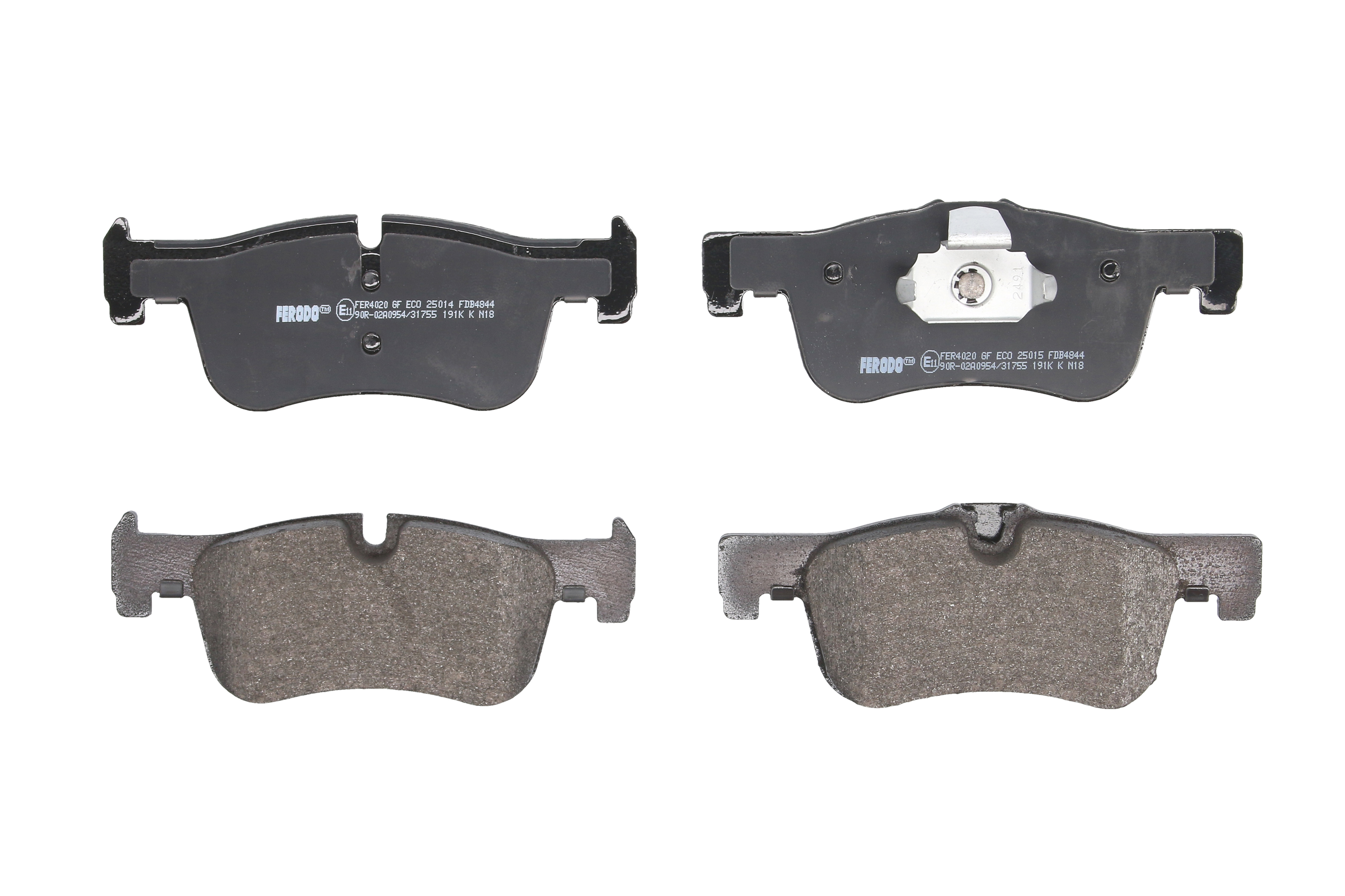 Комплект гальмівних колодок передн , BMW 1 (F20), 1 (F21), 2 (F22, F87), 2 (F23) 1.5-2.0D 07.11-06.21