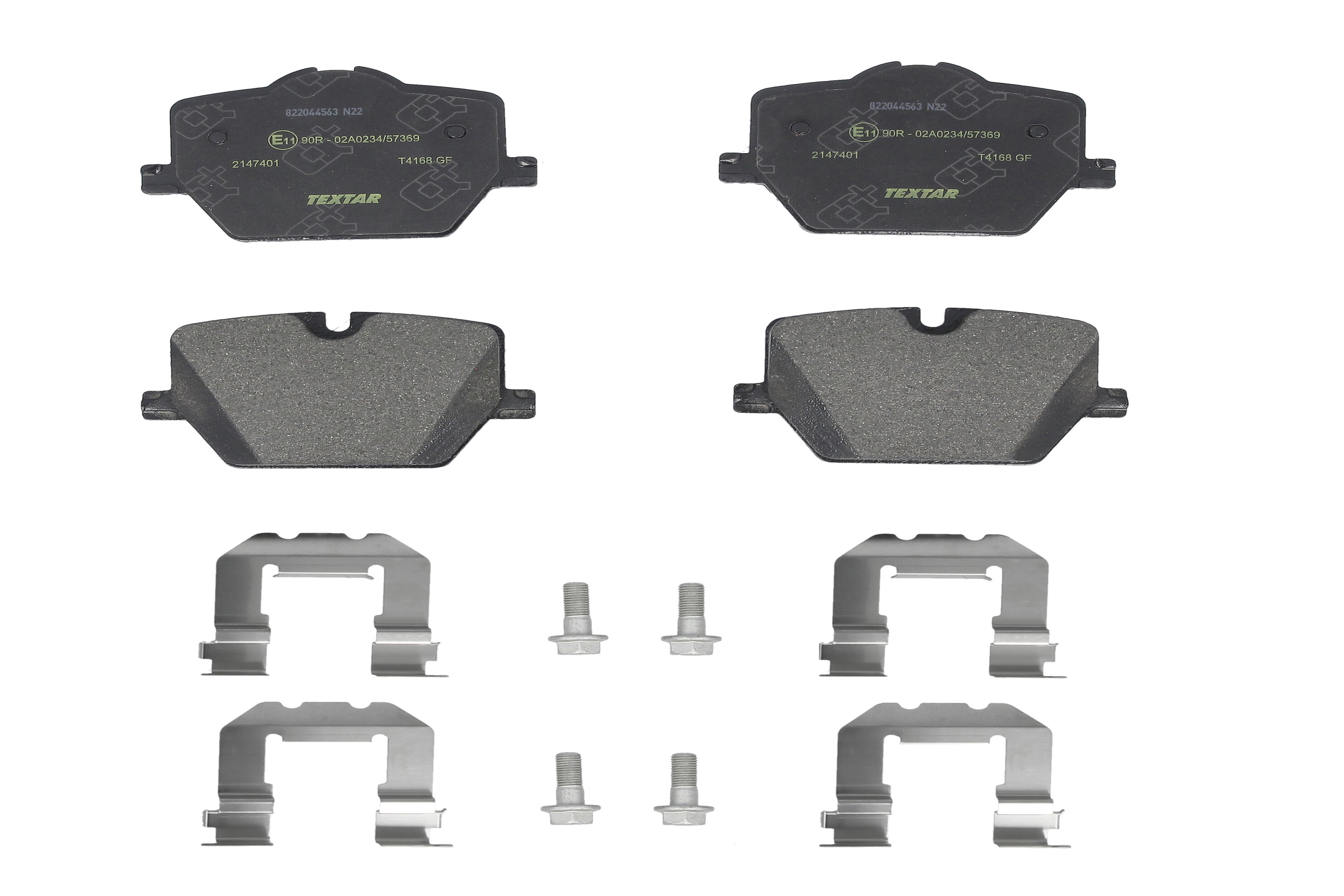 Комплект гальмівних колодок задн , BMW 2 (G42, G87), 3 (G20, G80, G28), 3 (G21), 3 (G21, G81), 4 (G22, G82), 4 (G23, G83), 4 GRAN COUPE (G26), Z4 (G29), TOYOTA SUPRA 1.6-Electric 11.18-