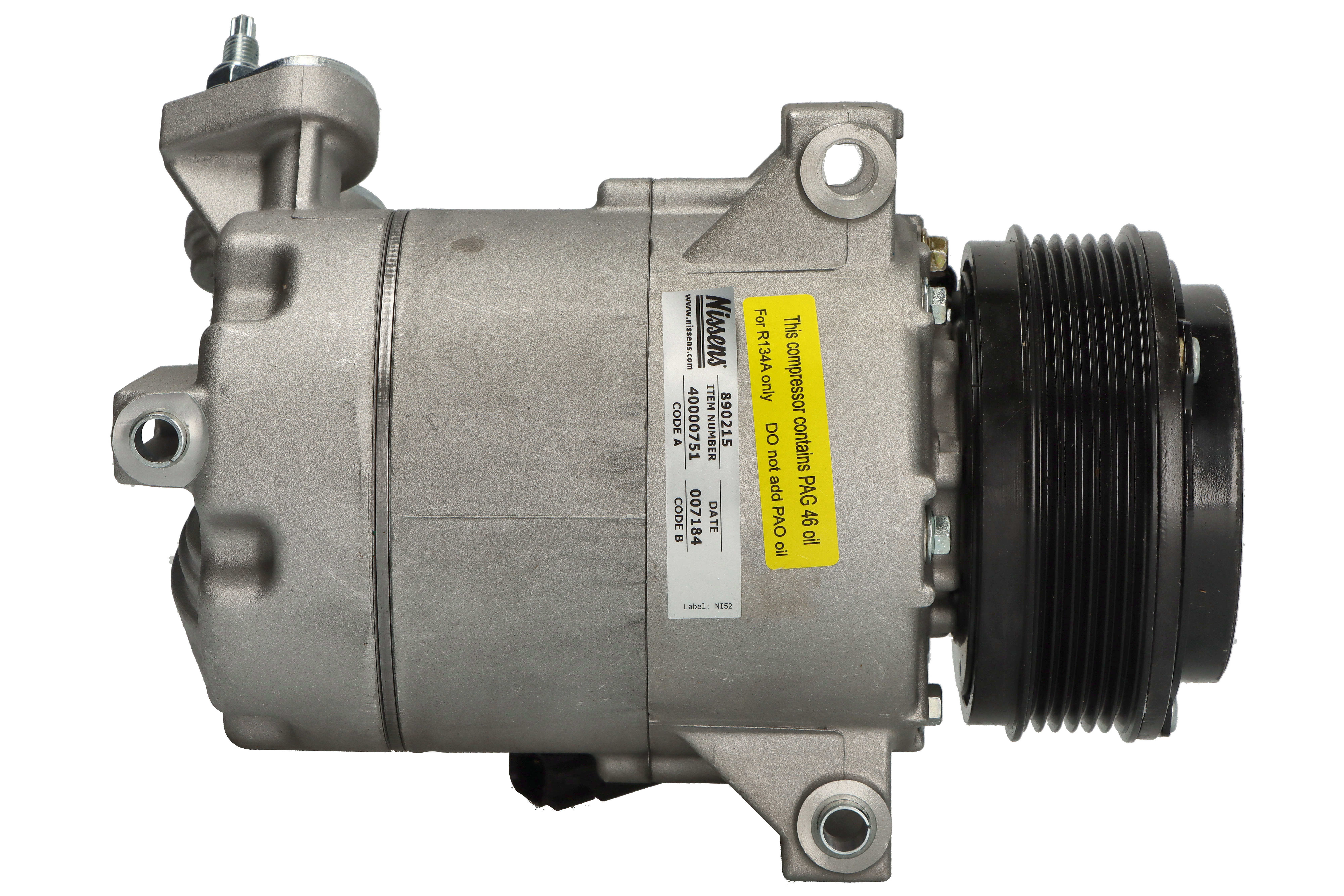 Компресор кондиціонера FORD FOCUS III (CB8, CEW) (11-) 1.0 ECOBOOST|FORD C-MAX (CB7,CEU) NISSENS (890215) Nissens фото 6