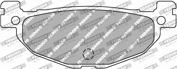 FERODO sada brzdových destiček, kotoučová brzda YAMAHA YP 400 (MAJESTY) 05-07
