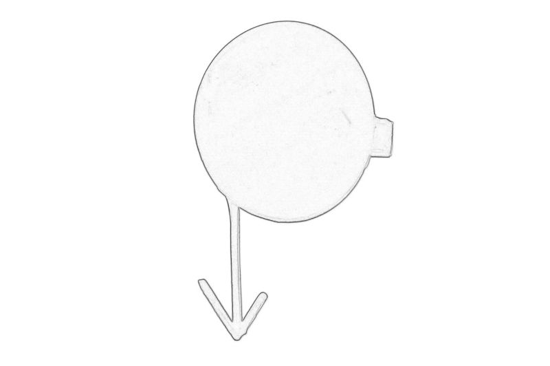 Elemene bara - Capac carlig remorcare Fata potrivit HYUNDAI I30 11.11- 02.12-11.14