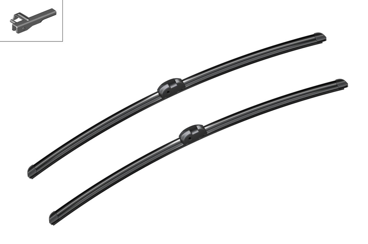 Set stergatoare auto VW TOUAREG VAN (7P5) din 2011-2014, Bosch Aerotwin, din cauciuc siliconat rezistent