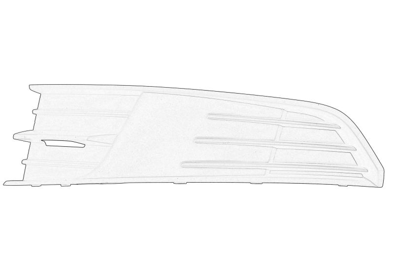 Piese Auto - Element bara (grila de intrare a aerului) Fata Stanga potrivit SKODA potrivit SKODA FABIA III 08.14-12.22