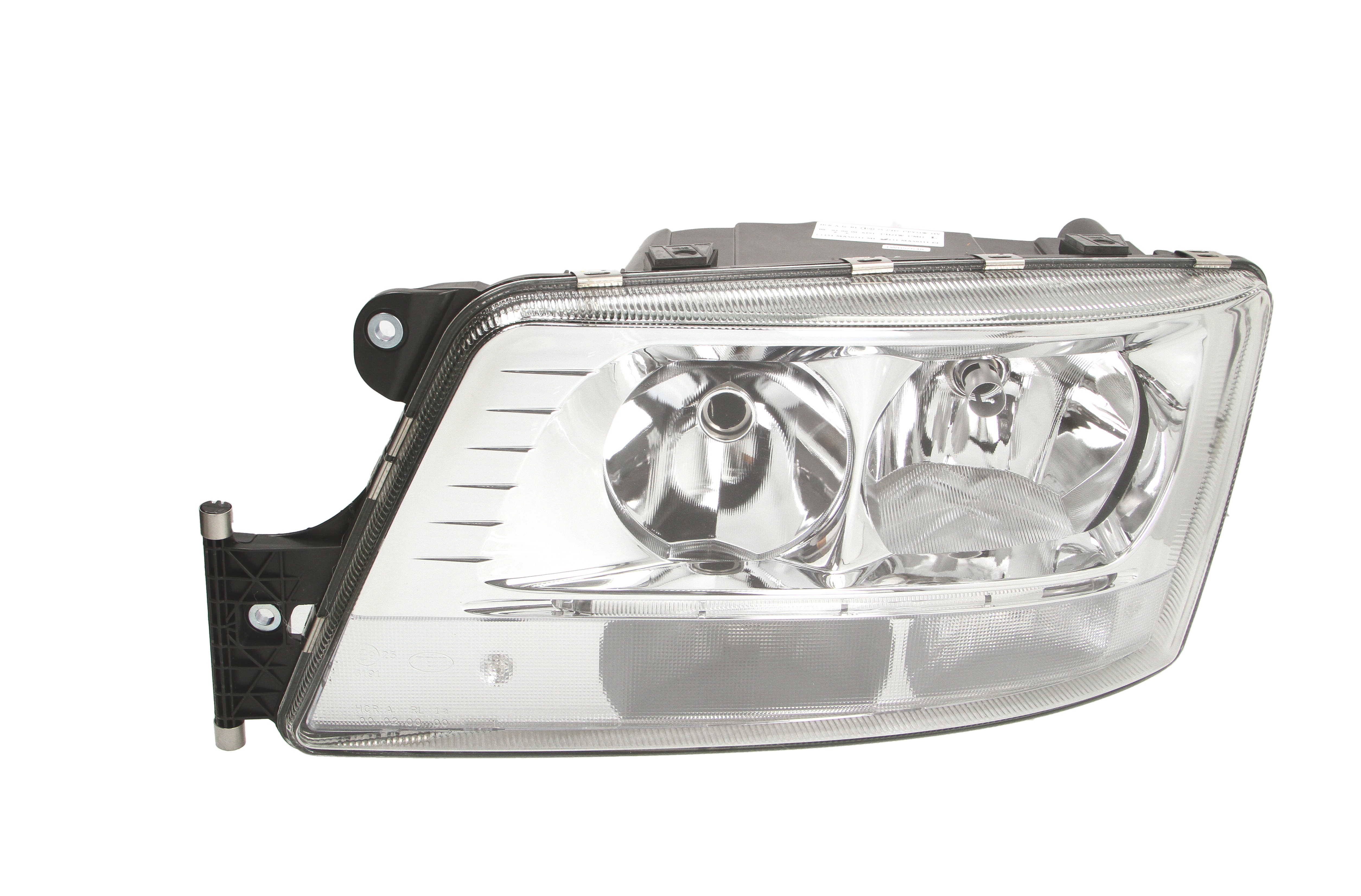 Фара лів (H21W/H7/LED/PY21W, електричн, з мотором, включає денні ходові вогні, колір відбивача: хром) MAN TGS I, TGX I 06.06-09.21