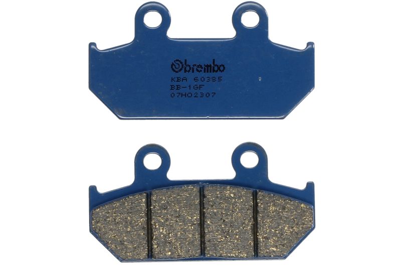 BREMBO sada brzdových destiček, kotoučová brzda HONDA CBR 1000 F 87-88, NX 650 (DOMINATOR) 93-94, RS 125 R 88, VFR 700 F2 (INTERCEPTOR) 86, VTZ 250 88, XL 400 V (TRANSALP) 92 (2P220GS, 2P220NS, 2P220SS, 2P220ST, FDB452ST, MCB571LF)
