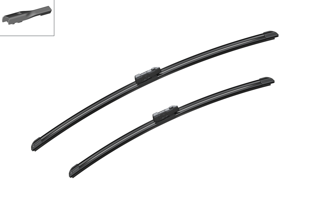 Set stergatoare auto AUDI Q5 Van (8RB) din 2008-2017, Bosch Aerotwin, din cauciuc siliconat rezistent