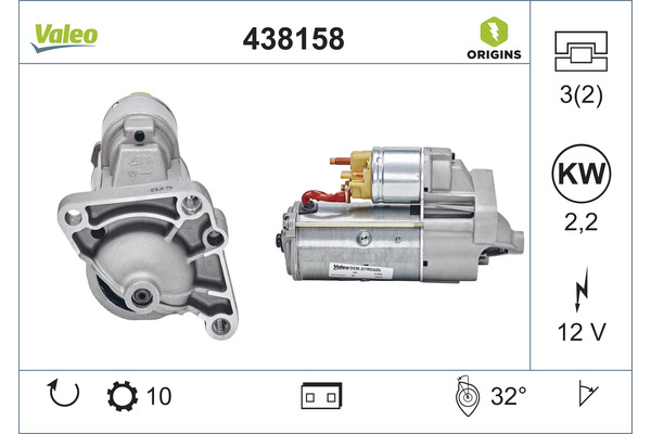 Anlaser starter za vozilo NISSAN INTERSTAR