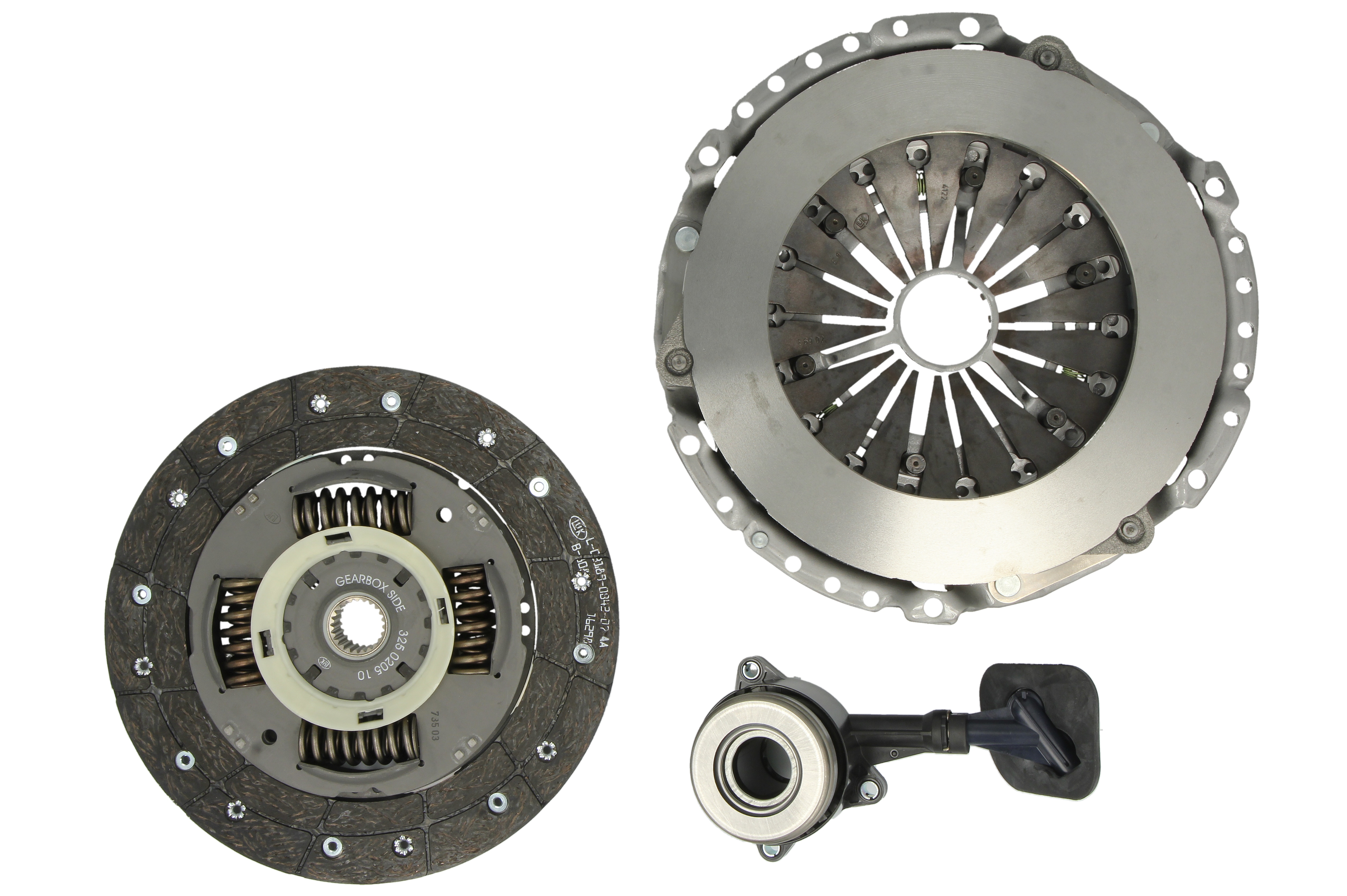 Комплект сцепления Ford Transit 2.0DI 00-06, FWD, 55/63/74kw, d=250mm фото 12