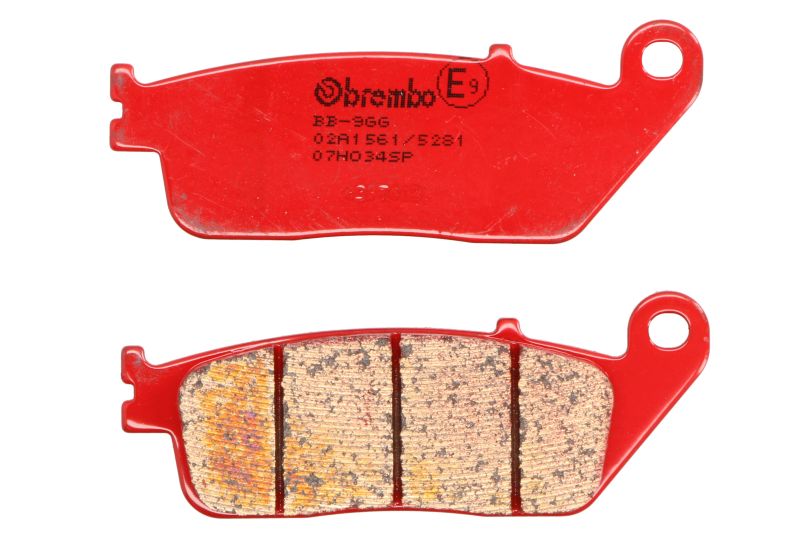 Levně BREMBO sada brzdových destiček, kotoučová brzda KYMCO PEOPLE 250 05 (FDB2187AG, FDB2225AG, MCB631LF)